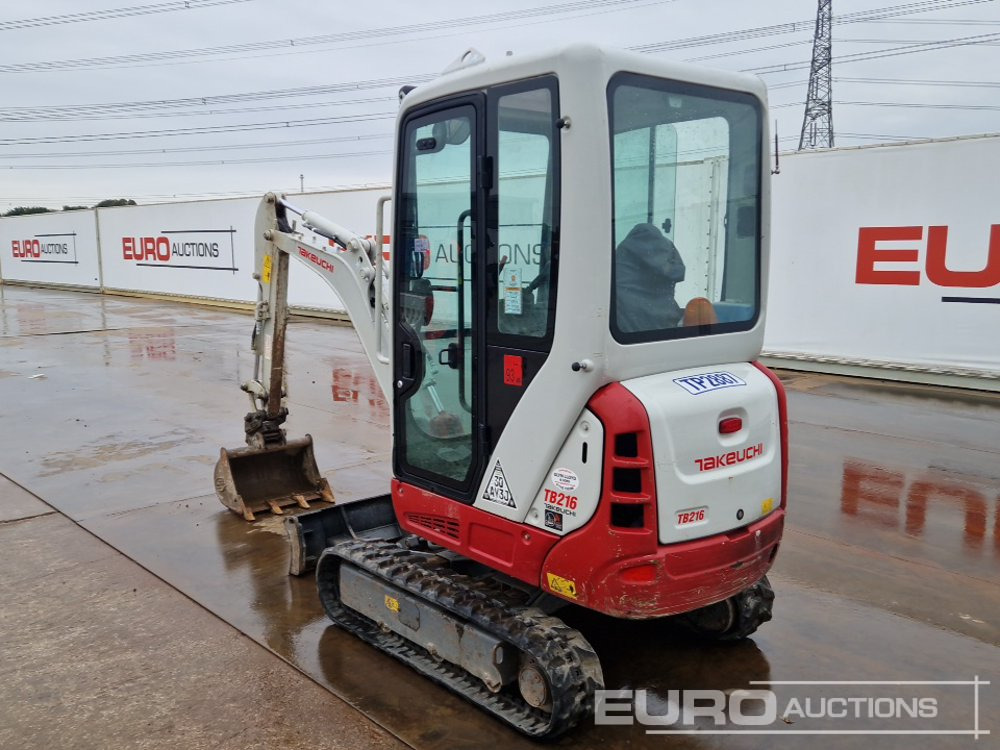 2020 Takeuchi TB216 - Mini-ekskavators: foto 3 2020 Takeuchi TB216 - Mini-ekskavators: foto 3
