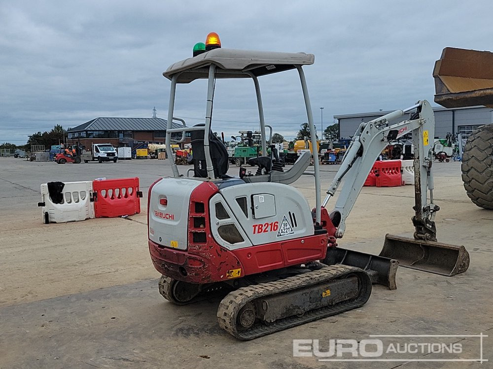 2020 Takeuchi TB216 - Mini-ekskavators: foto 5 2020 Takeuchi TB216 - Mini-ekskavators: foto 5