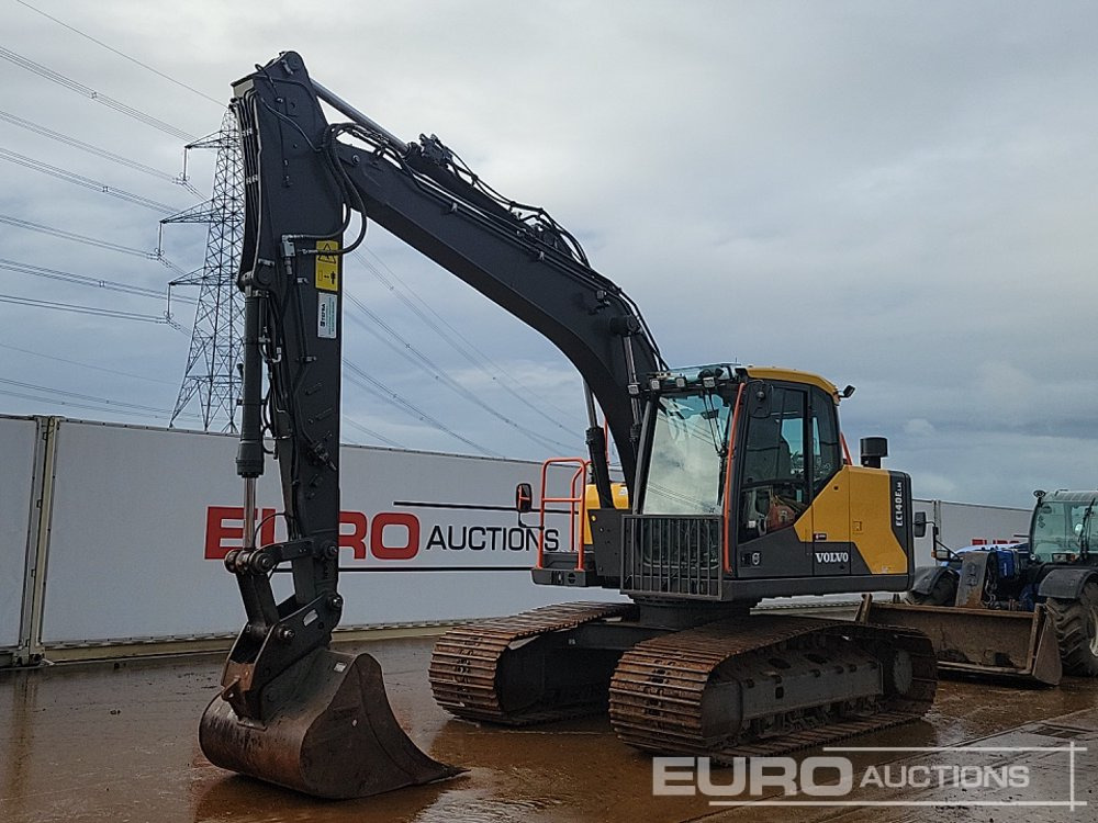 2020 Volvo EC140ELM - Kāpurķēžu ekskavators: foto 1 2020 Volvo EC140ELM - Kāpurķēžu ekskavators: foto 1