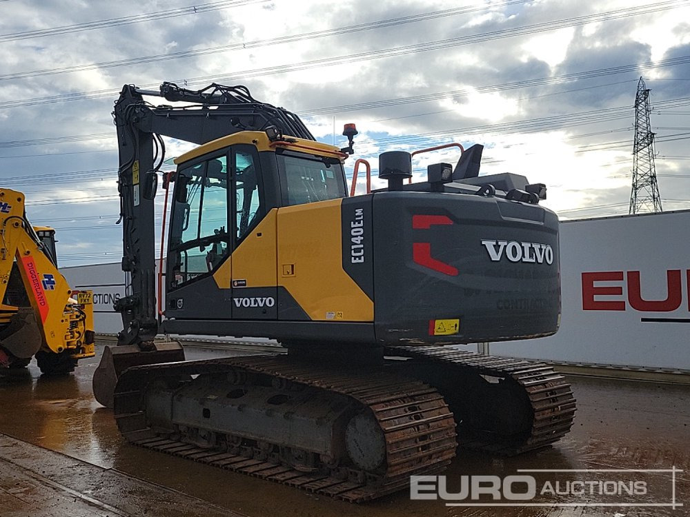 2020 Volvo EC140ELM - Kāpurķēžu ekskavators: foto 3 2020 Volvo EC140ELM - Kāpurķēžu ekskavators: foto 3