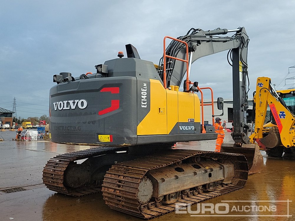2020 Volvo EC140ELM - Kāpurķēžu ekskavators: foto 5 2020 Volvo EC140ELM - Kāpurķēžu ekskavators: foto 5