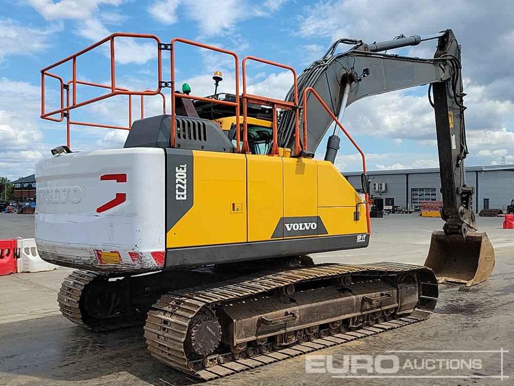 2020 Volvo EC220EL - Kāpurķēžu ekskavators: foto 5 2020 Volvo EC220EL - Kāpurķēžu ekskavators: foto 5