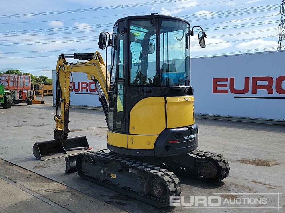 2020 Yanmar ViO26-6 - Mini-ekskavators: foto 3 2020 Yanmar ViO26-6 - Mini-ekskavators: foto 3