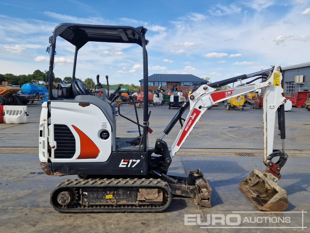 Mini-ekskavators 2021 Bobcat E17: foto 6