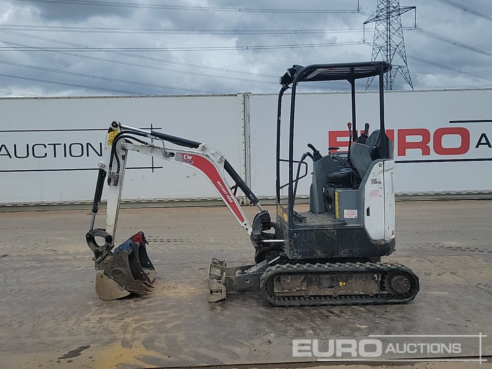 2021 Bobcat E17Z - Mini-ekskavators: foto 2 2021 Bobcat E17Z - Mini-ekskavators: foto 2