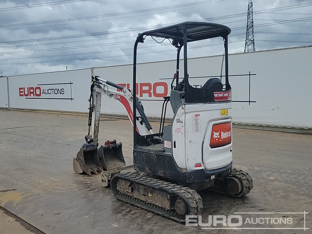 2021 Bobcat E17Z - Mini-ekskavators: foto 3 2021 Bobcat E17Z - Mini-ekskavators: foto 3
