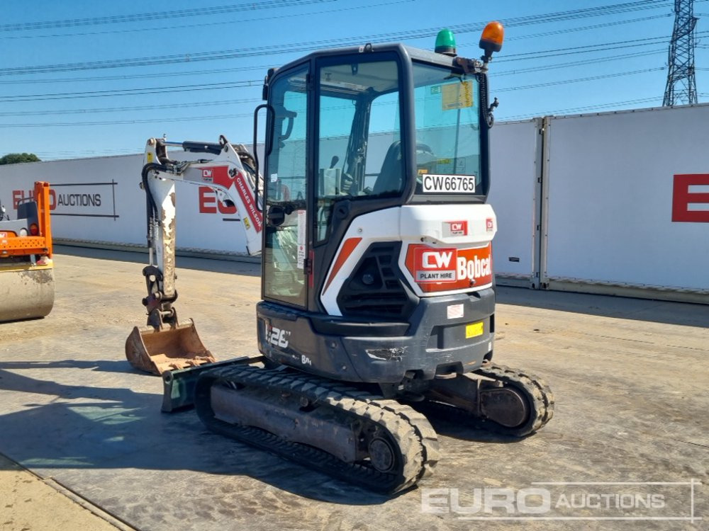 2021 Bobcat E26 - Mini-ekskavators: foto 3 2021 Bobcat E26 - Mini-ekskavators: foto 3