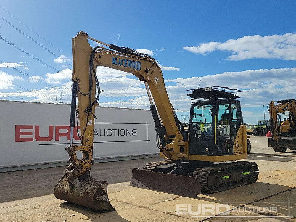 2021 CAT 308CR - Mini-ekskavators: foto 1 2021 CAT 308CR - Mini-ekskavators: foto 1