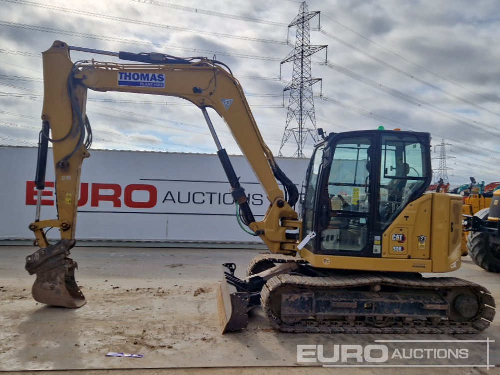 2021 CAT 308CR - Mini-ekskavators: foto 2 2021 CAT 308CR - Mini-ekskavators: foto 2