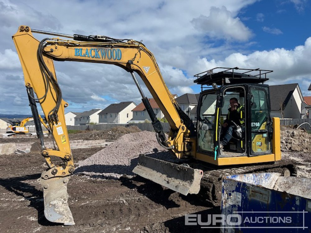 2021 CAT 308CR - Mini-ekskavators: foto 1 2021 CAT 308CR - Mini-ekskavators: foto 1