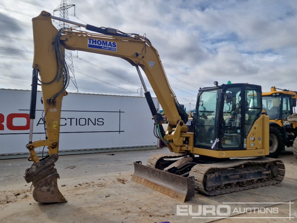 2021 CAT 308CR - Mini-ekskavators: foto 1 2021 CAT 308CR - Mini-ekskavators: foto 1