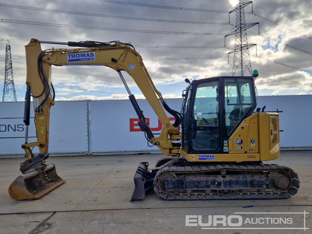 2021 CAT 308CR - Mini-ekskavators: foto 2 2021 CAT 308CR - Mini-ekskavators: foto 2