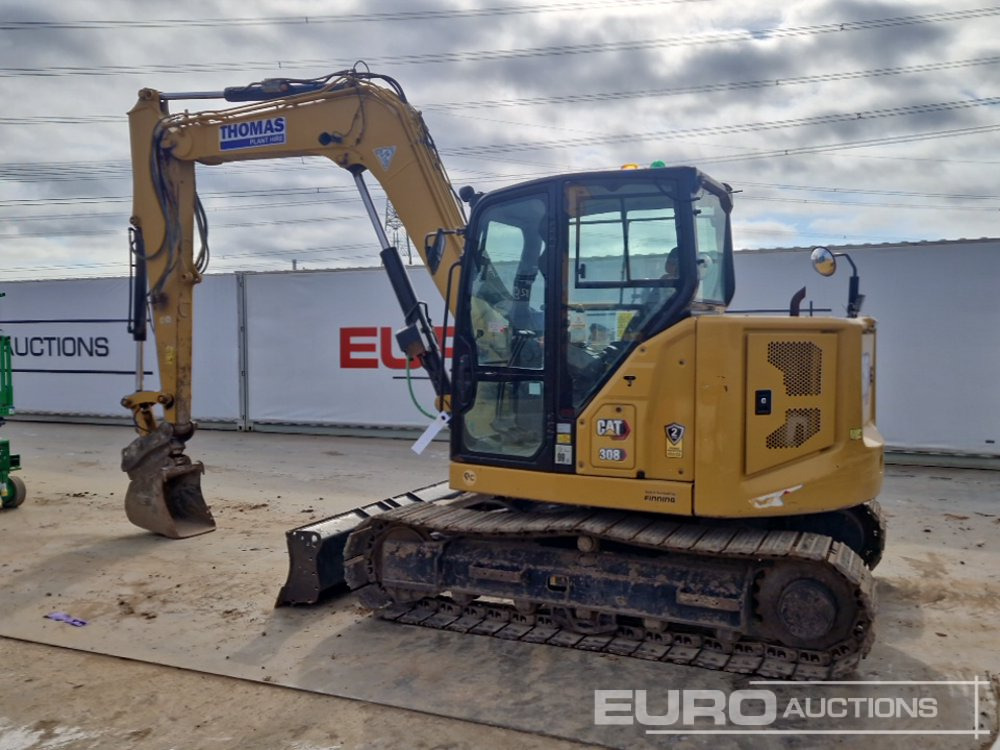 2021 CAT 308CR - Mini-ekskavators: foto 3 2021 CAT 308CR - Mini-ekskavators: foto 3