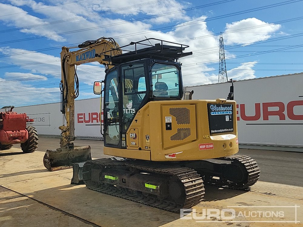 2021 CAT 308CR - Mini-ekskavators: foto 3 2021 CAT 308CR - Mini-ekskavators: foto 3