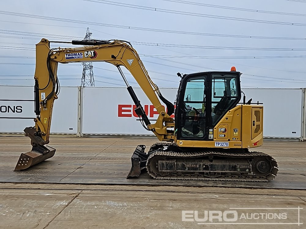 2021 CAT 308CR - Mini-ekskavators: foto 2 2021 CAT 308CR - Mini-ekskavators: foto 2