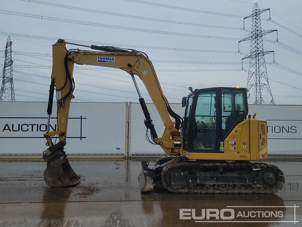 2021 CAT 308CR - Mini-ekskavators: foto 2 2021 CAT 308CR - Mini-ekskavators: foto 2