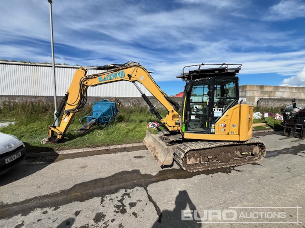 2021 CAT 308CR - Mini-ekskavators: foto 2 2021 CAT 308CR - Mini-ekskavators: foto 2