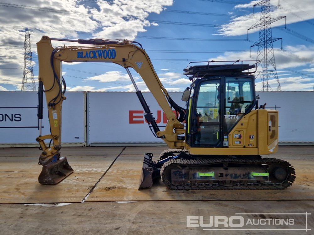2021 CAT 308CR - Mini-ekskavators: foto 2 2021 CAT 308CR - Mini-ekskavators: foto 2
