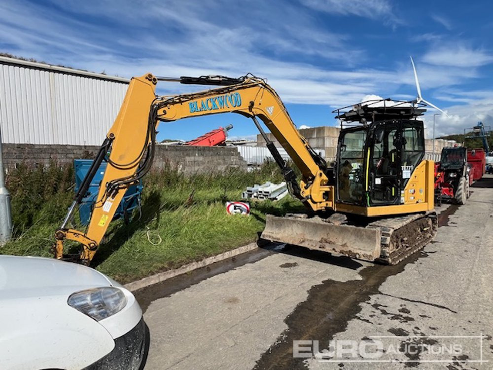 2021 CAT 308CR - Mini-ekskavators: foto 1 2021 CAT 308CR - Mini-ekskavators: foto 1