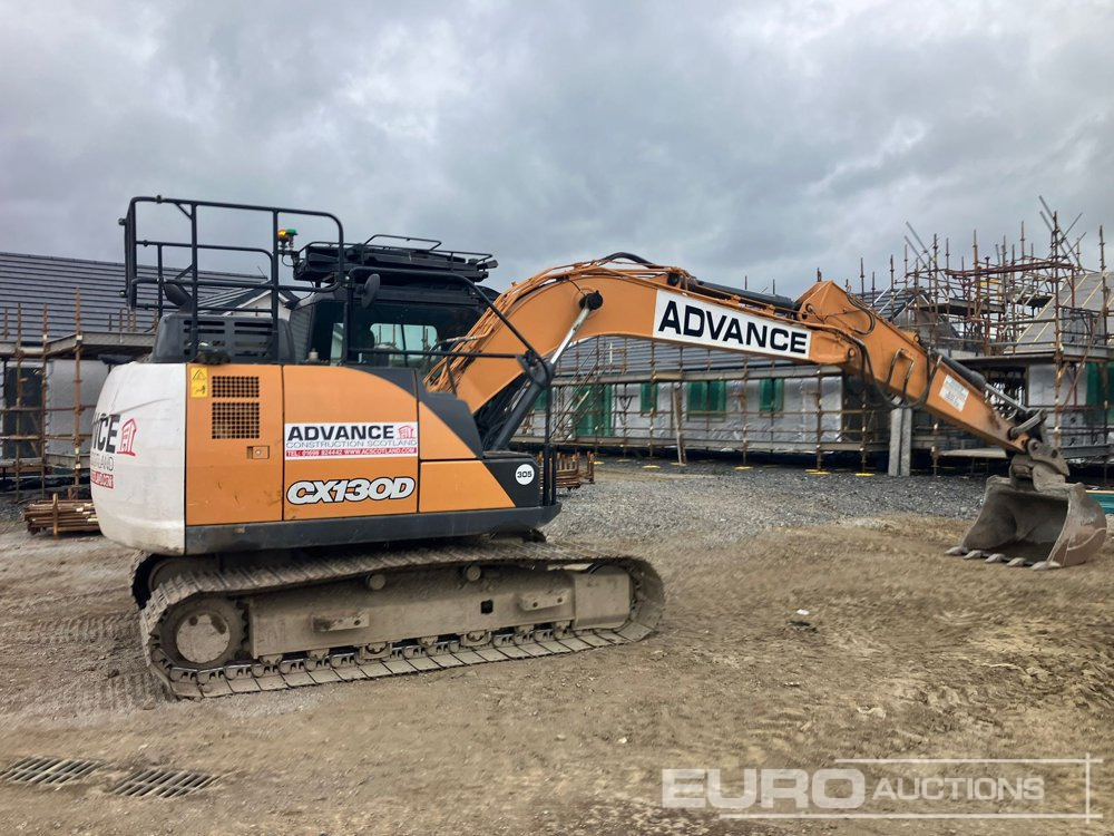 2021 Case CX130D - Kāpurķēžu ekskavators: foto 4 2021 Case CX130D - Kāpurķēžu ekskavators: foto 4