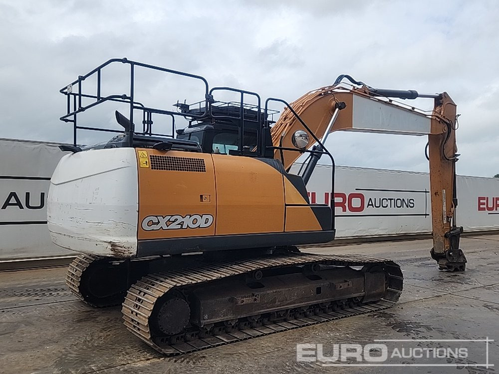 2021 Case CX210D - Kāpurķēžu ekskavators: foto 5 2021 Case CX210D - Kāpurķēžu ekskavators: foto 5