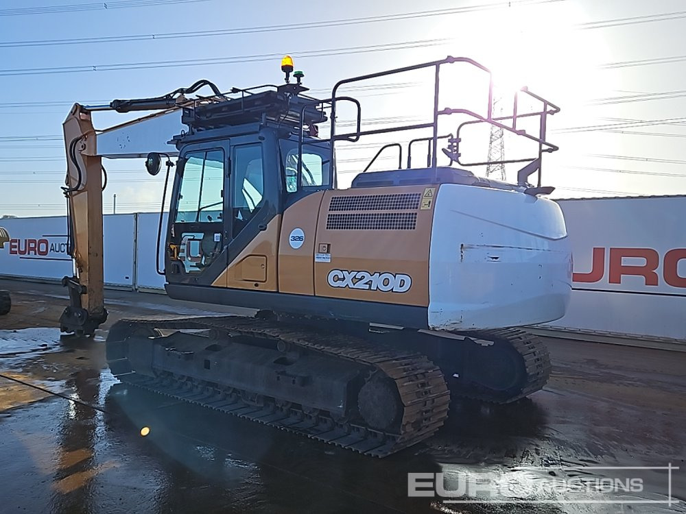 2021 Case CX210D - Kāpurķēžu ekskavators: foto 3 2021 Case CX210D - Kāpurķēžu ekskavators: foto 3