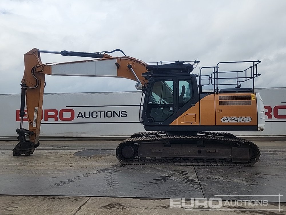 2021 Case CX210D - Kāpurķēžu ekskavators: foto 2 2021 Case CX210D - Kāpurķēžu ekskavators: foto 2