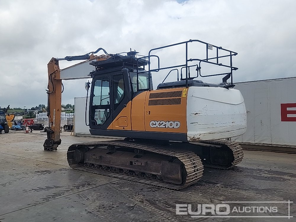 2021 Case CX210D - Kāpurķēžu ekskavators: foto 3 2021 Case CX210D - Kāpurķēžu ekskavators: foto 3