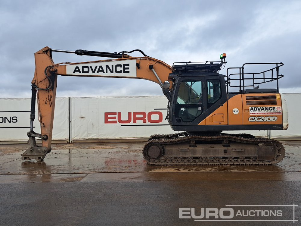 2021 Case CX210D - Kāpurķēžu ekskavators: foto 2 2021 Case CX210D - Kāpurķēžu ekskavators: foto 2