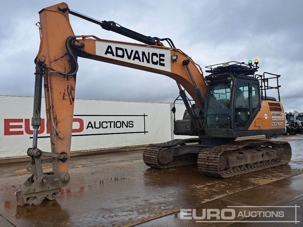 2021 Case CX210D - Kāpurķēžu ekskavators: foto 1 2021 Case CX210D - Kāpurķēžu ekskavators: foto 1