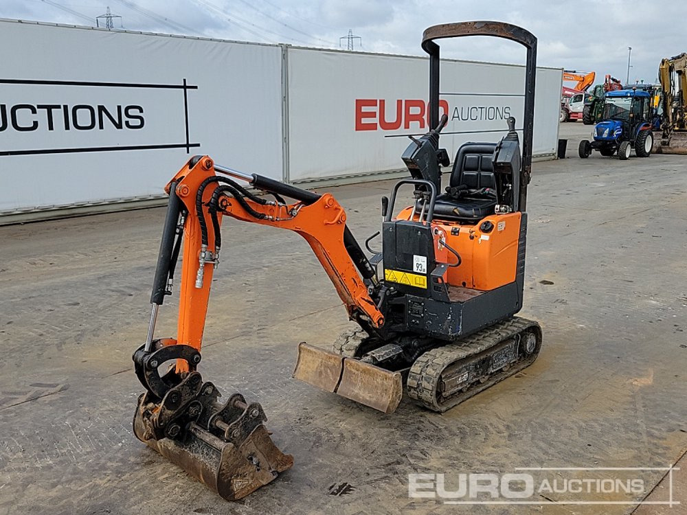 2021 Doosan DX10Z - Mini-ekskavators: foto 1 2021 Doosan DX10Z - Mini-ekskavators: foto 1