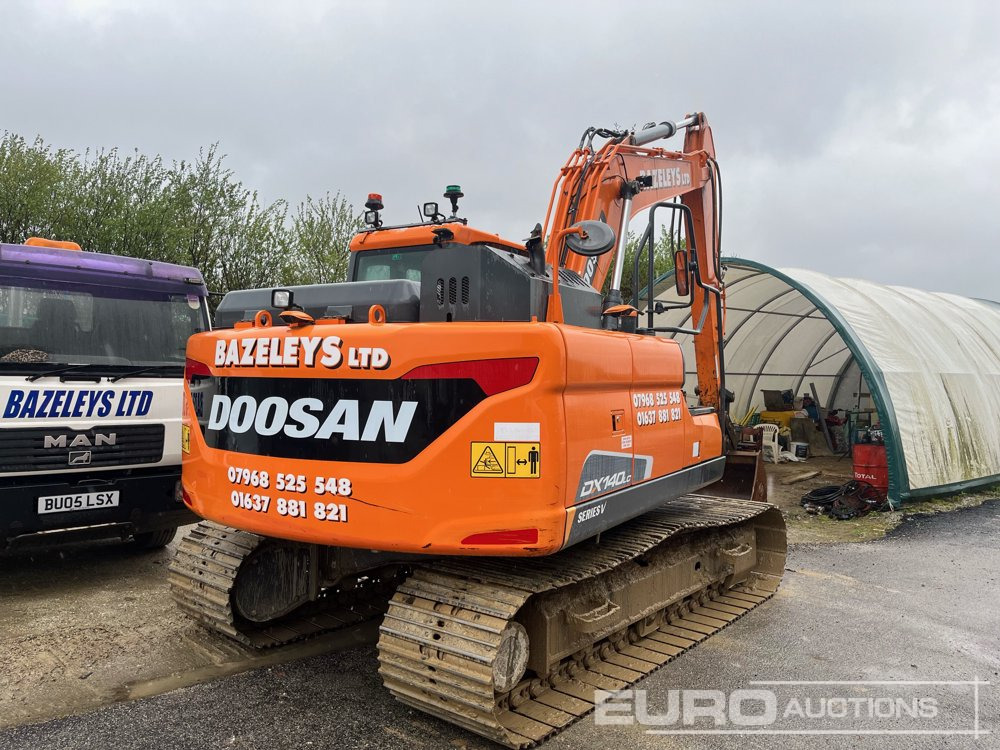 2021 Doosan DX140LC-5 - Kāpurķēžu ekskavators: foto 4 2021 Doosan DX140LC-5 - Kāpurķēžu ekskavators: foto 4