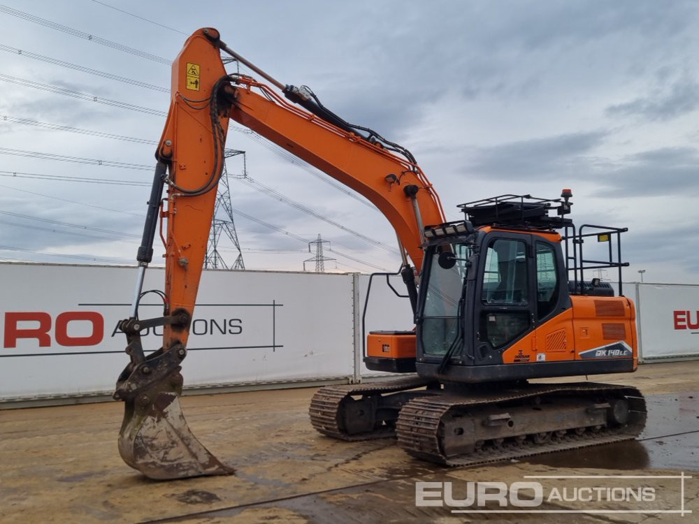 2021 Doosan DX140LC-7 - Kāpurķēžu ekskavators: foto 1 2021 Doosan DX140LC-7 - Kāpurķēžu ekskavators: foto 1