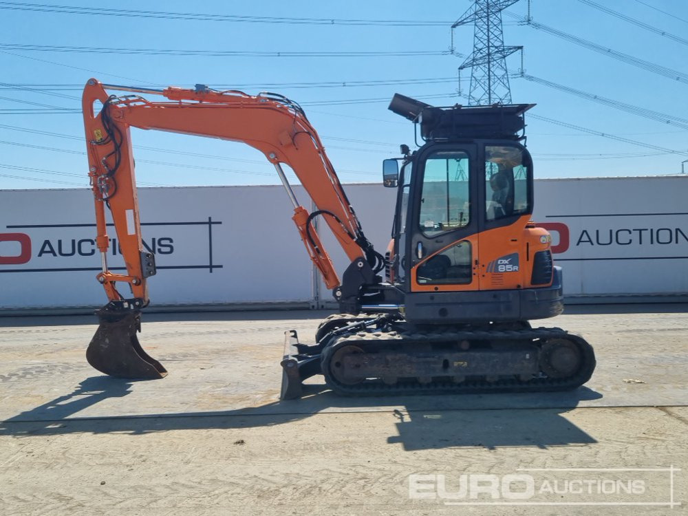 2021 Doosan DX85R-3 - Mini-ekskavators: foto 2 2021 Doosan DX85R-3 - Mini-ekskavators: foto 2