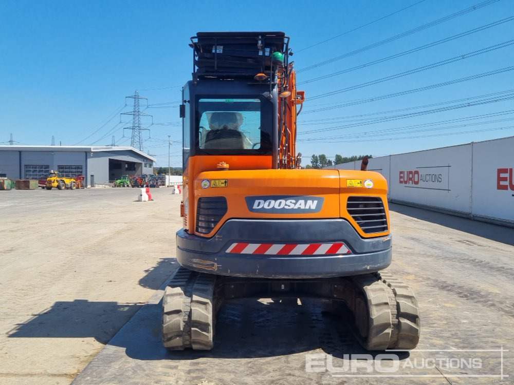 2021 Doosan DX85R-3 - Mini-ekskavators: foto 4 2021 Doosan DX85R-3 - Mini-ekskavators: foto 4