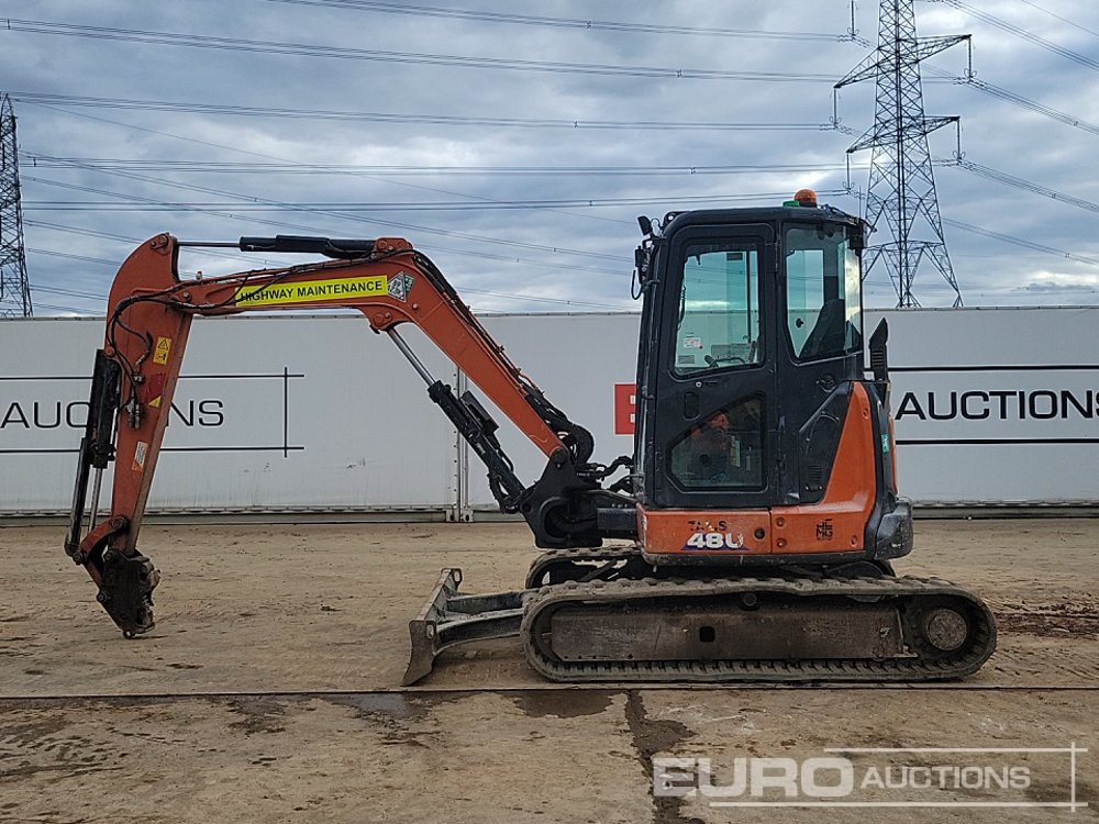2021 Hitachi ZX48U-6 CLR - Mini-ekskavators: foto 2 2021 Hitachi ZX48U-6 CLR - Mini-ekskavators: foto 2