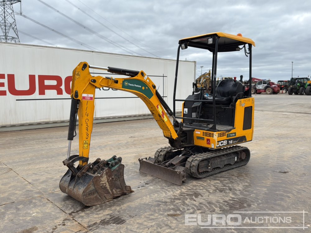 2021 JCB 16C-1 - Mini-ekskavators: foto 1 2021 JCB 16C-1 - Mini-ekskavators: foto 1