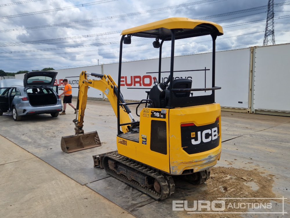 2021 JCB 16C-1 - Mini-ekskavators: foto 3 2021 JCB 16C-1 - Mini-ekskavators: foto 3