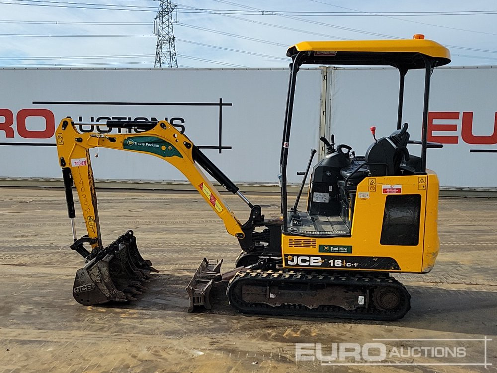 2021 JCB 16C-1 - Mini-ekskavators: foto 2 2021 JCB 16C-1 - Mini-ekskavators: foto 2