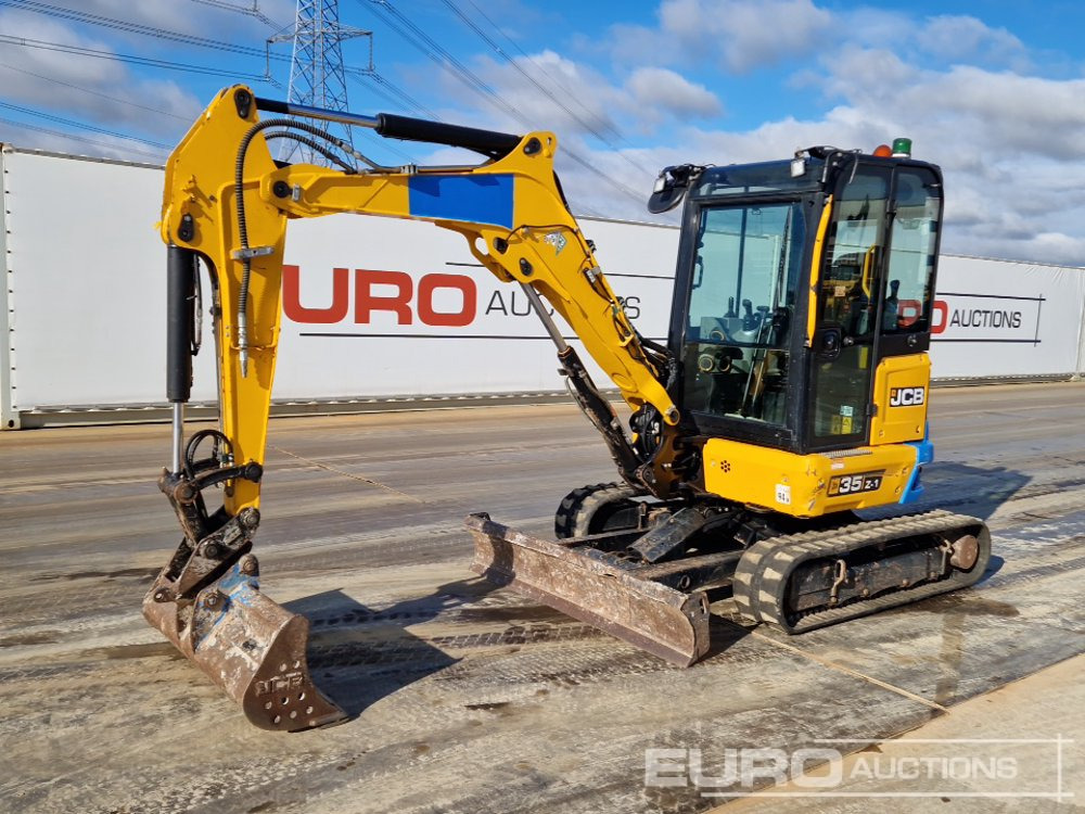 2021 JCB 35Z-1 - Mini-ekskavators: foto 1 2021 JCB 35Z-1 - Mini-ekskavators: foto 1