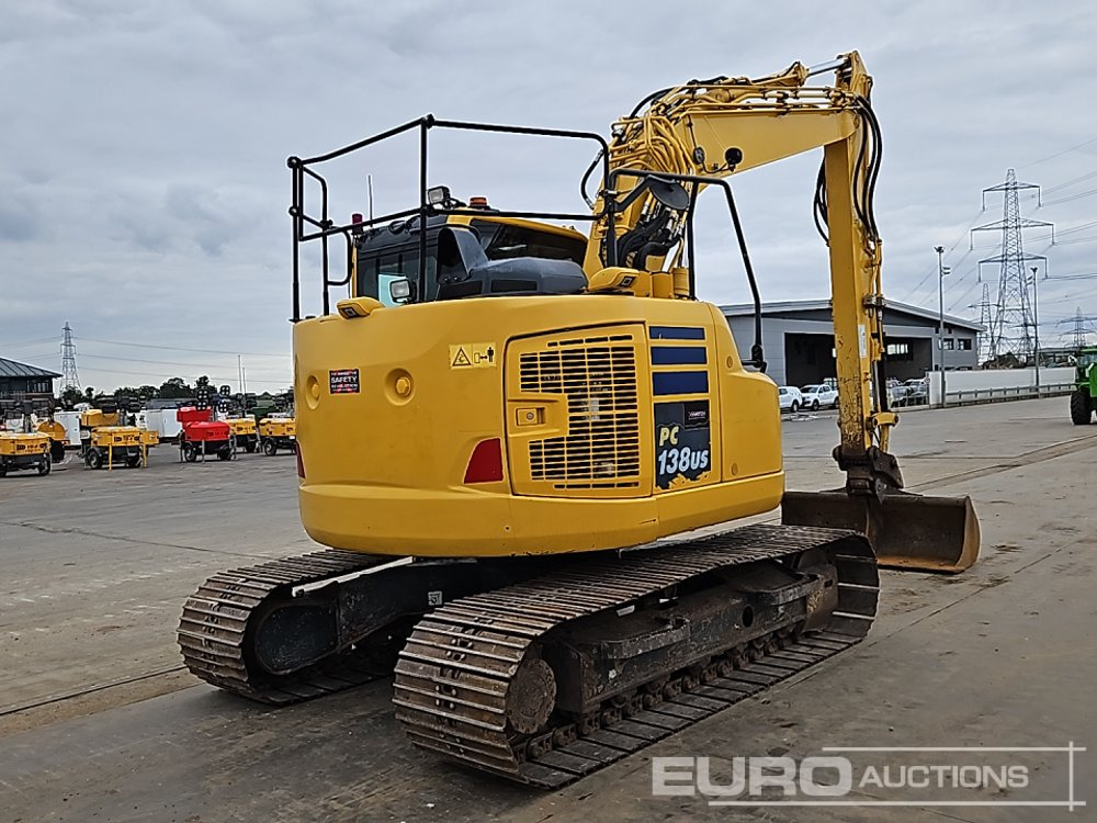 2021 Komatsu PC138US-11 - Kāpurķēžu ekskavators: foto 5 2021 Komatsu PC138US-11 - Kāpurķēžu ekskavators: foto 5