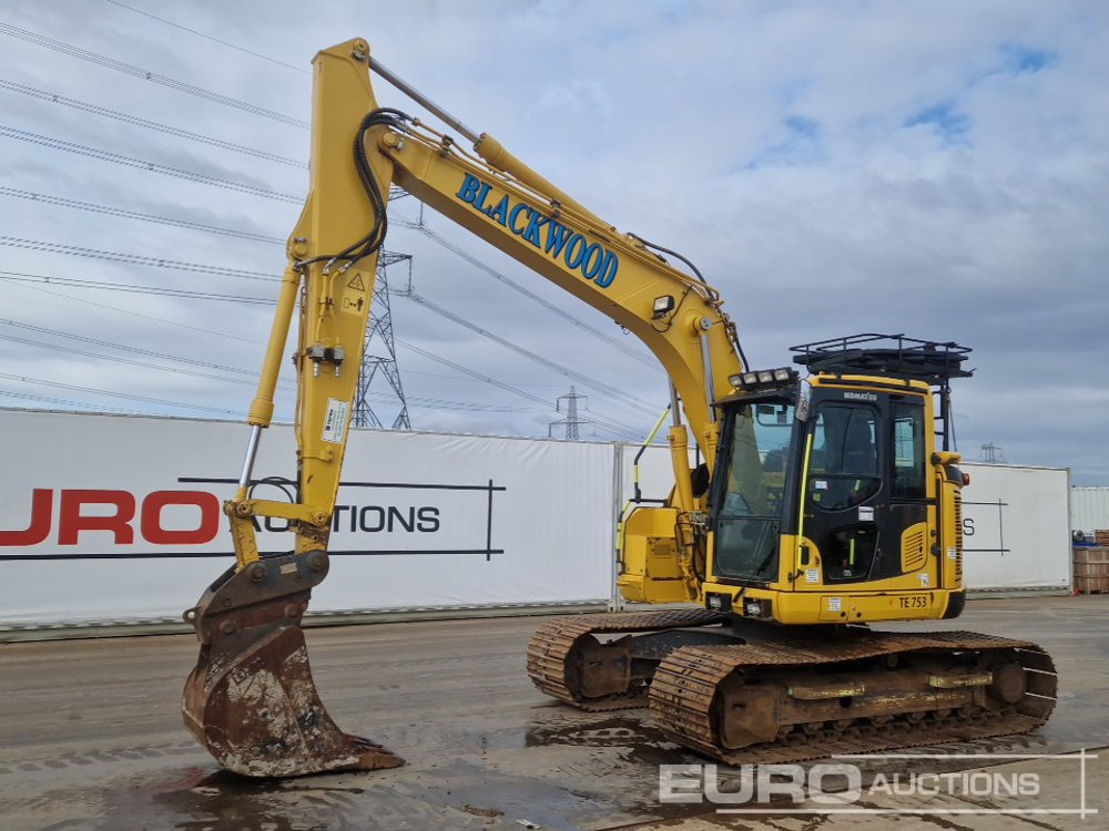 2021 Komatsu PC138US-11 - Kāpurķēžu ekskavators: foto 1 2021 Komatsu PC138US-11 - Kāpurķēžu ekskavators: foto 1