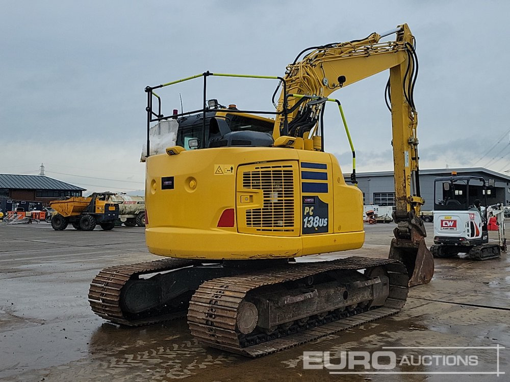 2021 Komatsu PC138US-11 - Kāpurķēžu ekskavators: foto 5 2021 Komatsu PC138US-11 - Kāpurķēžu ekskavators: foto 5