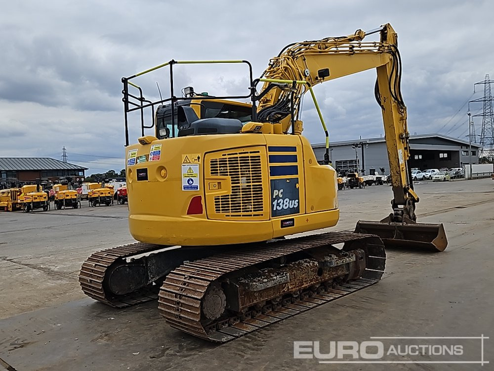 2021 Komatsu PC138US-11 - Kāpurķēžu ekskavators: foto 5 2021 Komatsu PC138US-11 - Kāpurķēžu ekskavators: foto 5
