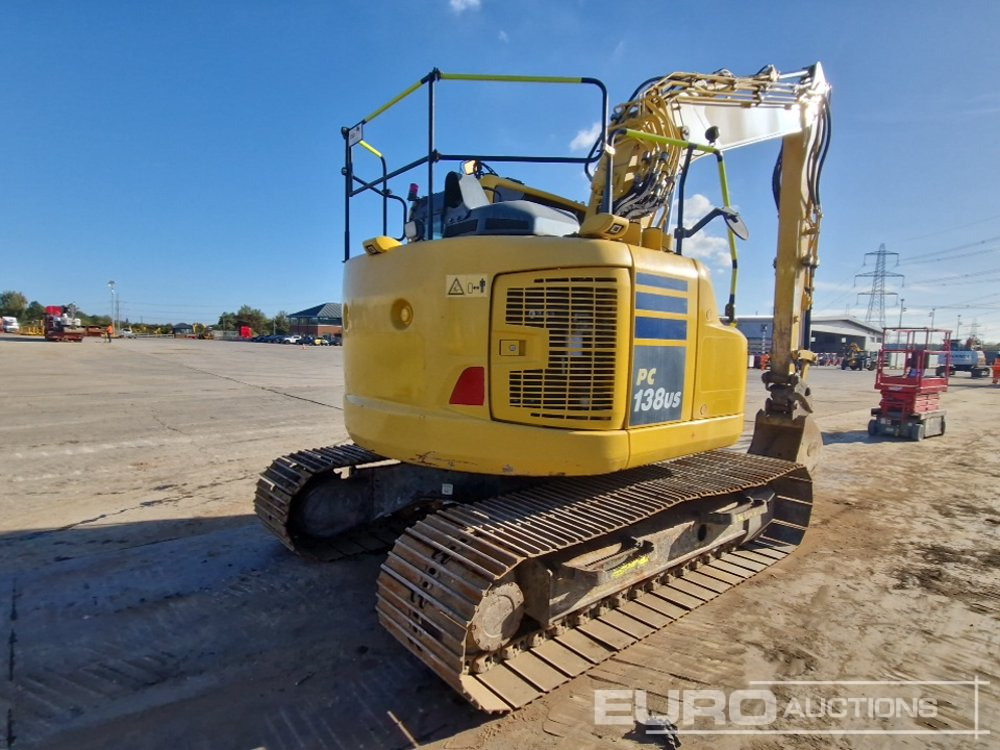 2021 Komatsu PC138US-11 - Kāpurķēžu ekskavators: foto 5 2021 Komatsu PC138US-11 - Kāpurķēžu ekskavators: foto 5