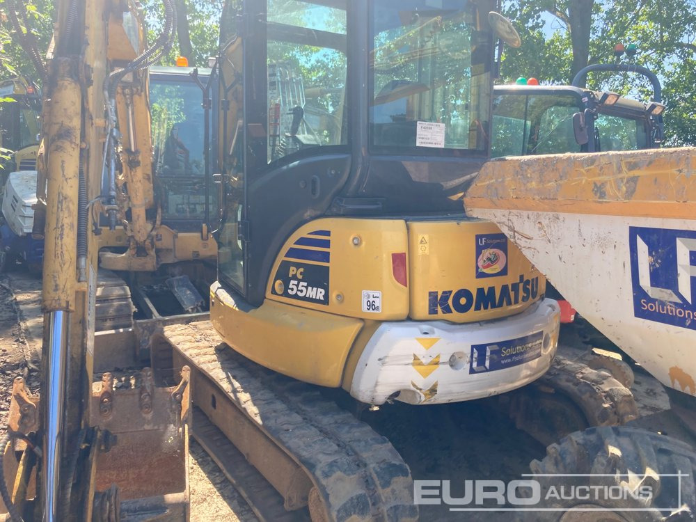 2021 Komatsu PC55MR-5 - Mini-ekskavators: foto 2 2021 Komatsu PC55MR-5 - Mini-ekskavators: foto 2