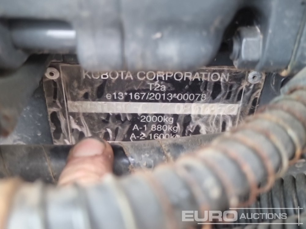 Mini traktors 2021 Kubota B2261: foto 29