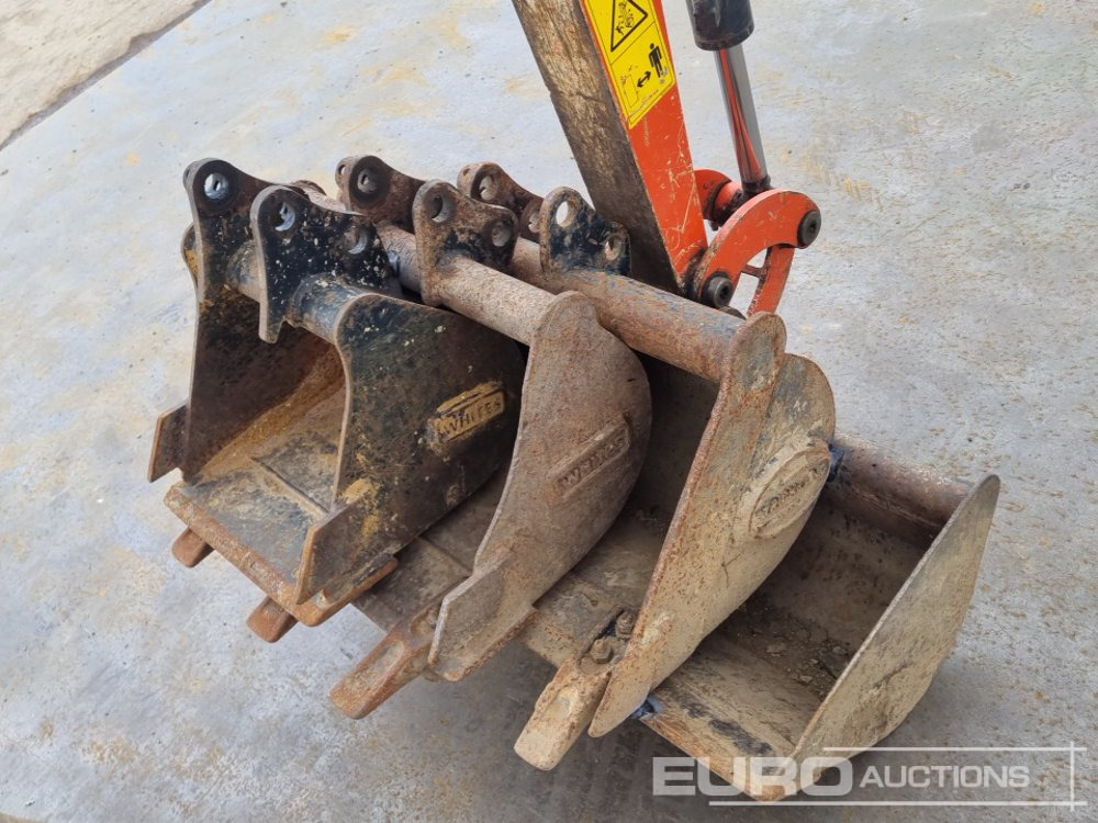 Mini-ekskavators 2021 Kubota K008-3: foto 36