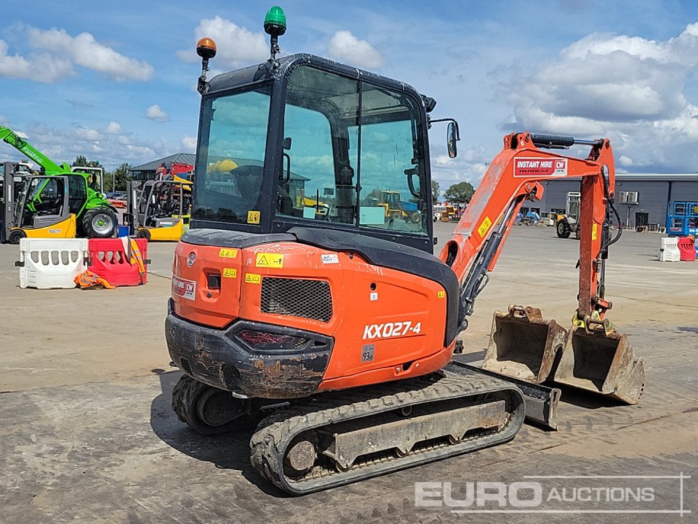 2021 Kubota KX027-4 - Mini-ekskavators: foto 5 2021 Kubota KX027-4 - Mini-ekskavators: foto 5