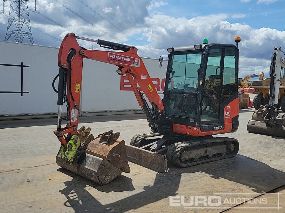 2021 Kubota KX027-4 - Mini-ekskavators: foto 1 2021 Kubota KX027-4 - Mini-ekskavators: foto 1